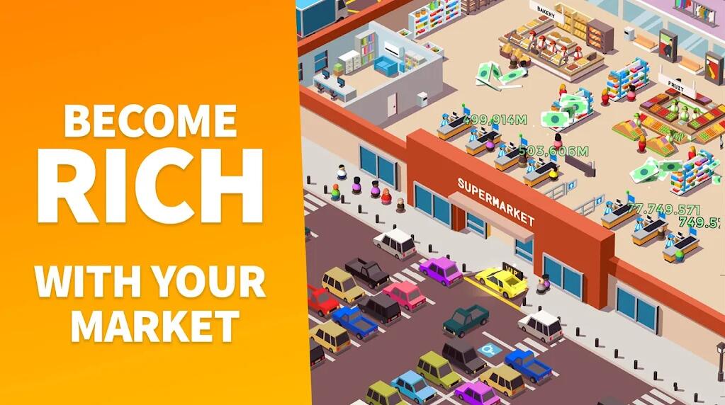 超市帝国大亨Idle Supermarket Tycoon